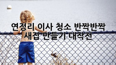 연정리 이사 청소, ✨반짝반짝 새집 만들기 대작전!✨